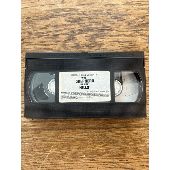 The Shepherd Of The Hills 1941 VHS John Wayne Western Drama Vintage Pre-Owned - Picture 3 of 3